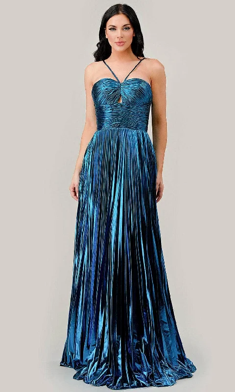 Ladivine C153 - Halter Empire Evening Dress