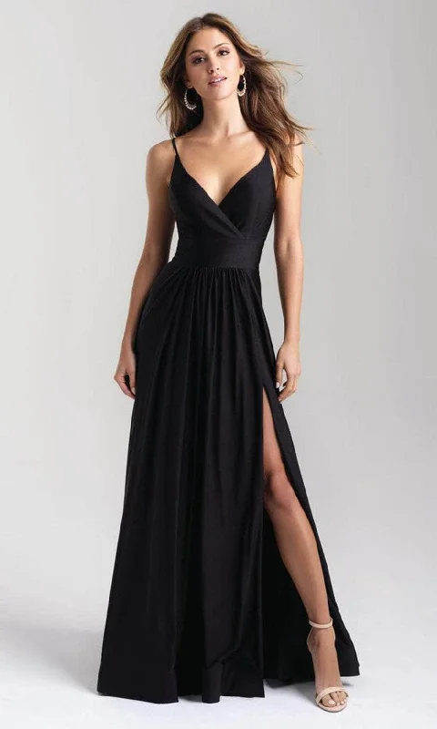 Madison James - 20-359 Surplice Style Bodice Sleeveless Dress